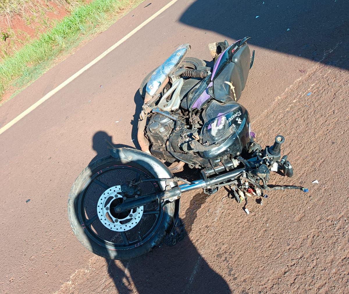 Accidente de tránsito dejó a una moticiclista con lesiones graves en Wanda